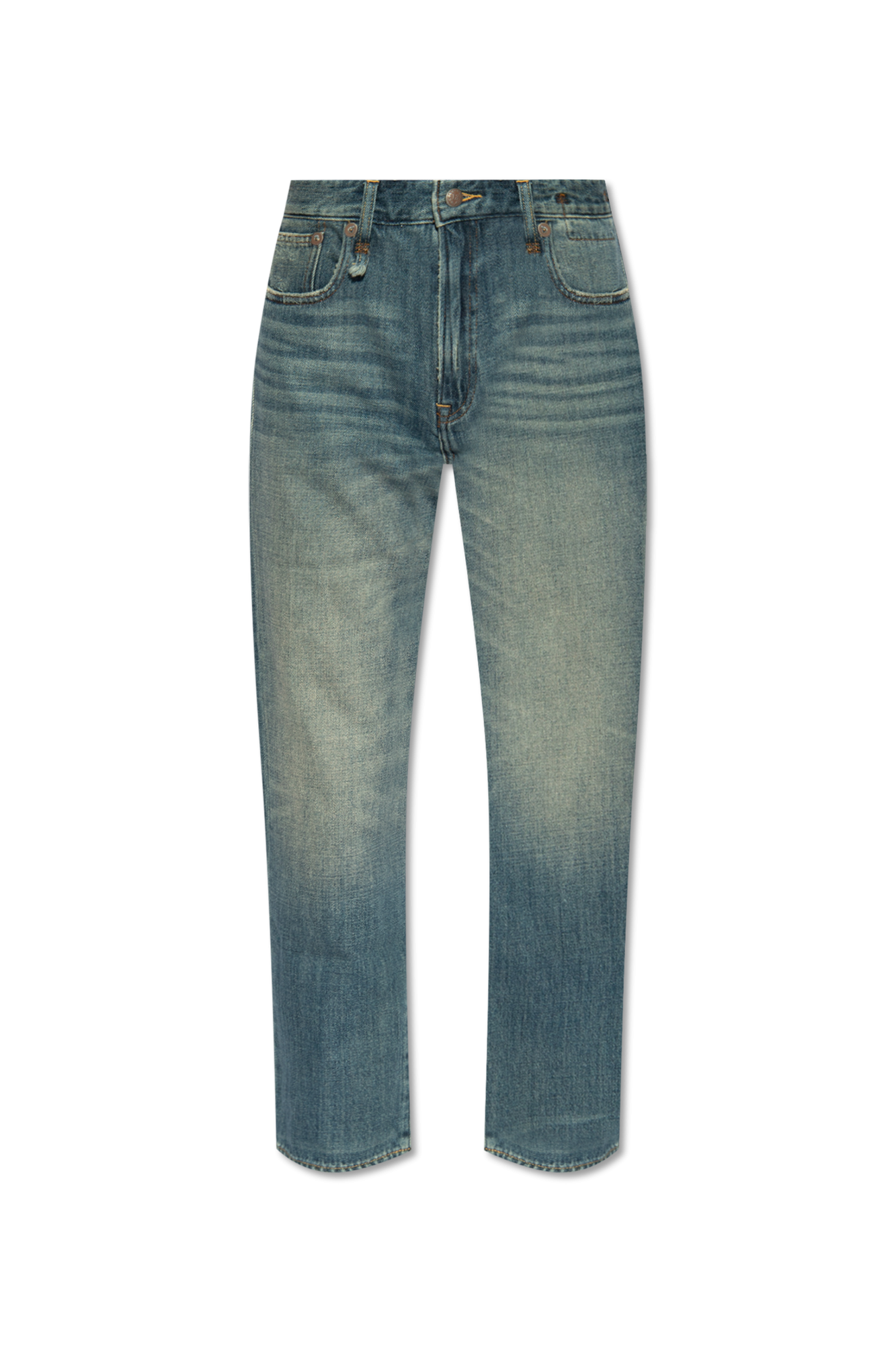 Blue Jeans with vintage effect R13 Vitkac Australia